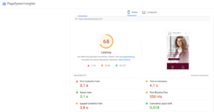 pagespeed mobil steuerberatung ja de